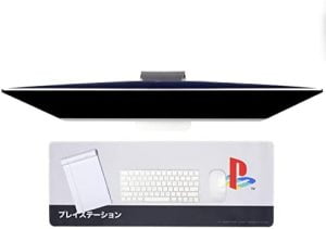 Playstation Heritage Desk Mat, Large Gaming Mouse Pad for De...