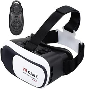 Virtual Reality VR Headset 3D Glasses with Remote for Androi...