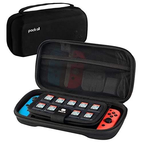 pack all Carrying Case Compatible with Nintendo Switch and N...