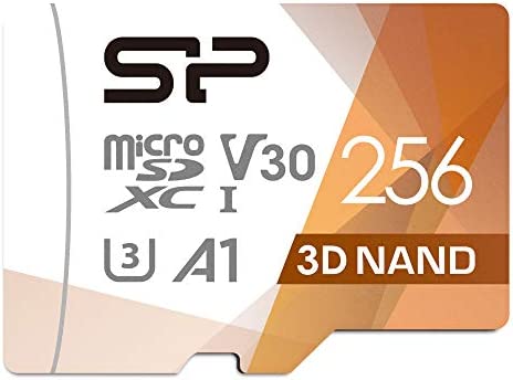 Silicon Power 256GB Micro SD Card U3 SDXC Up to 100MB/s High...