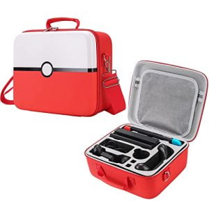 Red & White Hard Shell Carrying Case For Nintendo Switch/Swi...