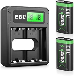 EBL Controller Rechargeable Battery Packs Compatible for Xbo...