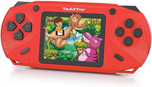 TaddToy 16 Bit Handheld Game Console for Kids Adults, 3.0'' ...