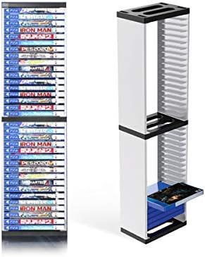 Nargos Video Game Storage Stand Tower for PS5/ PS4/ PS3/ Xbo...