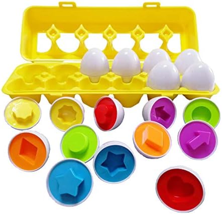 J-hong Matching Eggs 12 pcs Set Easter Eggs - Educational Co...