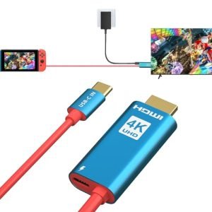 Switch Dock for Nintendo Switch & OLED, USB C to HDMI Adapte...