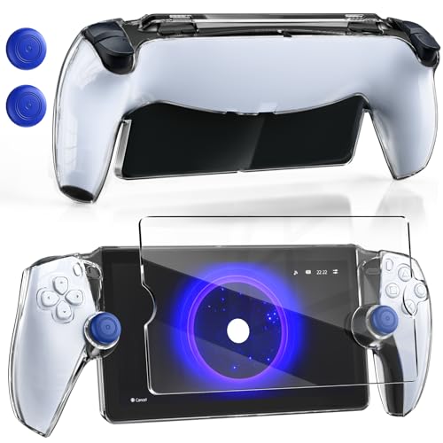 Clear Case for Playstation Portal Remote Player, 3 in 1 Spli...