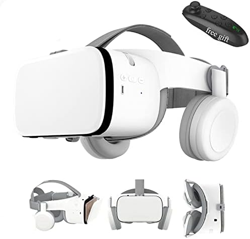 VR Headset for iPhone Apple Android PC Phone, 3D Virtual Rea...