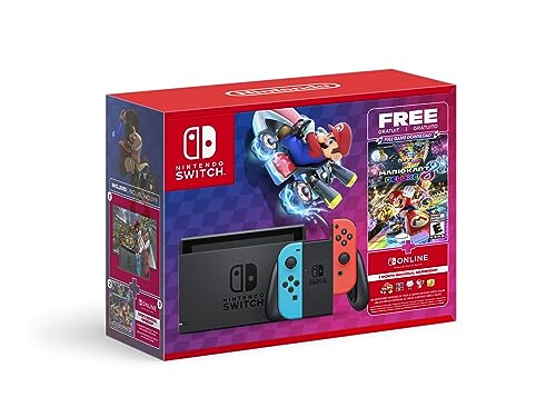 Nintendo Switch Mario Kart 8 Deluxe Bundle (Full Game Down...