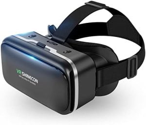 VR SHINECON VR Headset Glasses[Blu-ray] High-end Version of ...