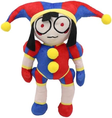 MAJZZQ Digital Circus Plush,The Amazing Pomni and Jax Plushi...