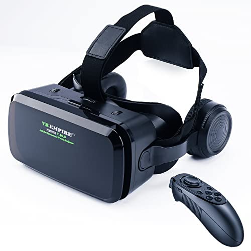 VR Headset for iPhone Android Cell Phone Virtual Reality hea...