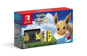 Nintendo Switch Console Bundle - Pikachu & Eevee Edition wit...