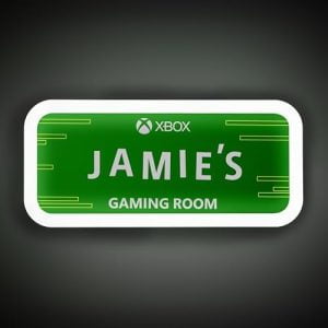 Paladone Xbox Light Up Gaming Room Sign, Customizable with S...