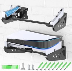 Kosker PS5 Wall Mount Kit Horizontal, PS5 Shelf Wall Mount H...