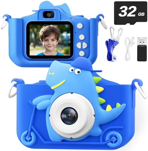 Kids Camera for Boys Girls 3-12 Years Old, 48MP HD Digital V...