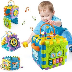 MiniFAIRY Activity Cube Baby Toys 6 to12 Months,Early Educat...