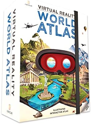 Abacus Brands Virtual Reality World Atlas - Illustrated Inte...