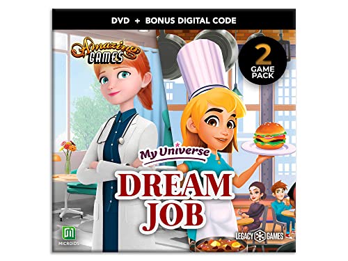 Simulation Games for PC: My Universe: Dream Jobs, 2 Game DVD...