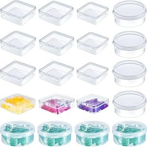 20 Pcs Clear Board Game Tokens Storage Containers Trays, Boa...