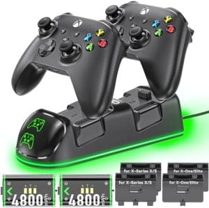 Controller Charger Station for Xbox Series/One-X/S/Elite wit...