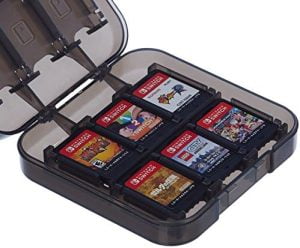 Amazon Basics Game Storage Case for 24 Nintendo Switch Games