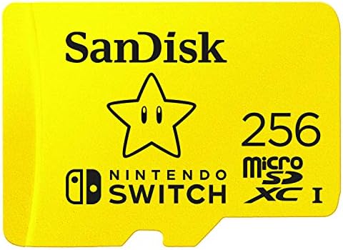 SanDisk 256GB microSDXC-Card, Licensed for Nintendo-Switch -...