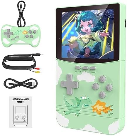 Fogud Retro Handheld Game Console with 500 Classical FC Game...