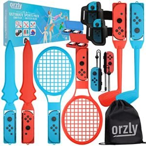 Orzly Switch Sports Games 2023 Accessories Bundle Pack for N...