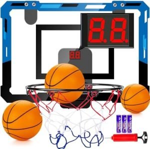 Indoor Basketball Hoop for Kids and Adults with Scorer with ...