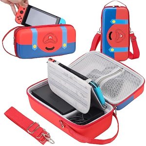 Mario Carry Case for Nintendo Switch/Switch OLED - Built-in ...