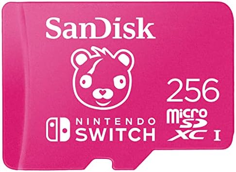 SanDisk 256GB microSDXC-Card Licensed for Nintendo-Switch, F...