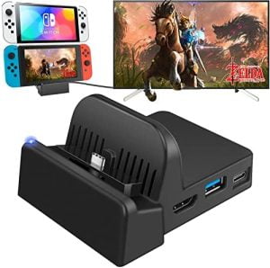 FALUBS Switch Dock for Nintendo Switch, Portable Nintendo Sw...