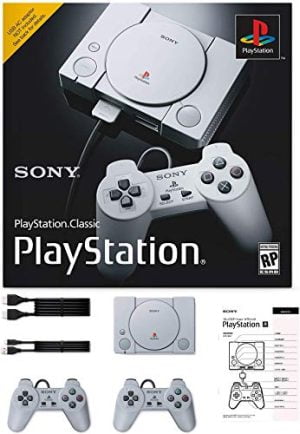 Sony PlayStation Classic Console Holiday 20 Games Bonus Bund...