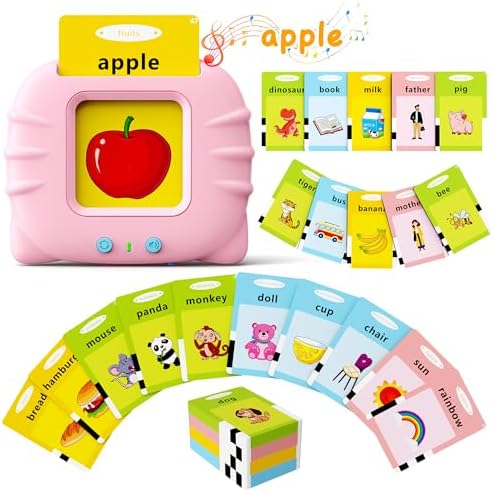 bravokids Talking Flash Cards Toddler Toys, Preschool Educat...