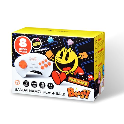 Bandai Namco Flashback Blast! comes with an HDMI dongle, 8 g...