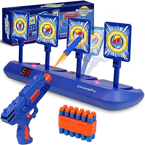 GMAOPHY Digital Targets with Foam Dart Toy Blaster, 4 Target...