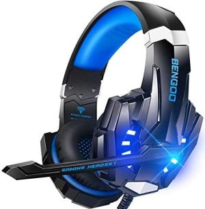 BENGOO G9000 Stereo Gaming Headset for PS4 PC Xbox One PS5 C...