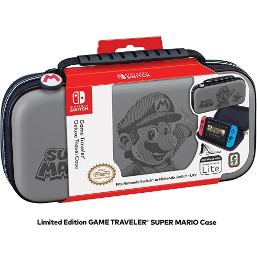 Game Traveler Nintendo Switch Mario Case - Adjustable Viewin...