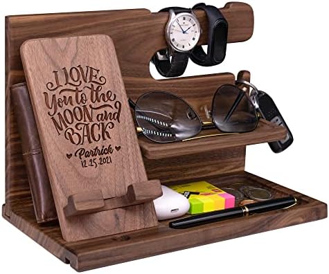 Phone Docking Station For Husband, Boyfriend - Handmade Uniq...