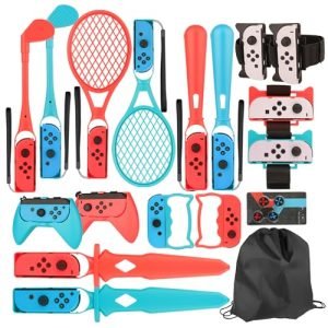 EOVOLA 18 in 1 Accessories Kit for Nintendo Switch / OLED Sp...