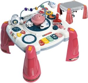 NotagCat Toddler 2 in 1 Activity Table Center, Building Tabl...