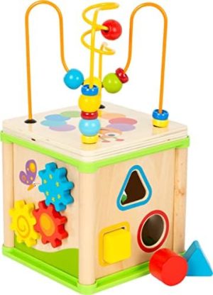 Wooden Activity Cube, Sweet Little Bugs by Small Foot – Clas...