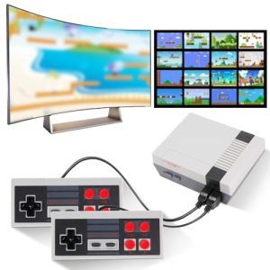 Retro Game Console, Video Game Console With Built-in Games P...