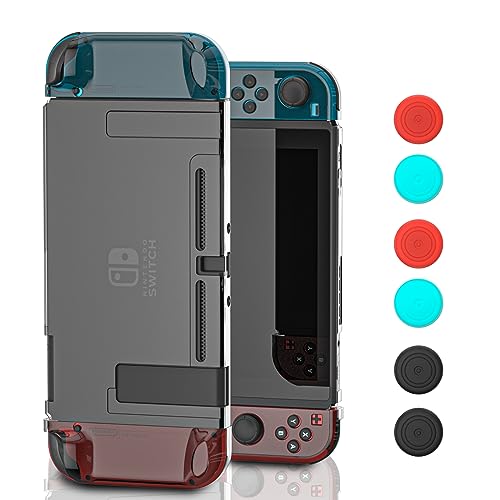 Dockable Protective Case Kit for Nintendo Switch, Crystal Cl...