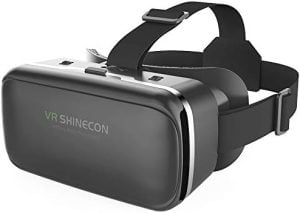 VR SHINECON VR Headset Compatible with iPhone & Android Virt...