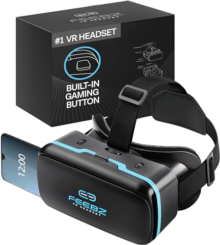 3D VR Headset for iPhone & Android - with 3D VR Videos for W...