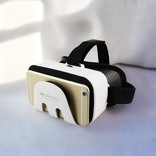 VR SHINECON VR Headset Compatible with iPhone & Android Phon...