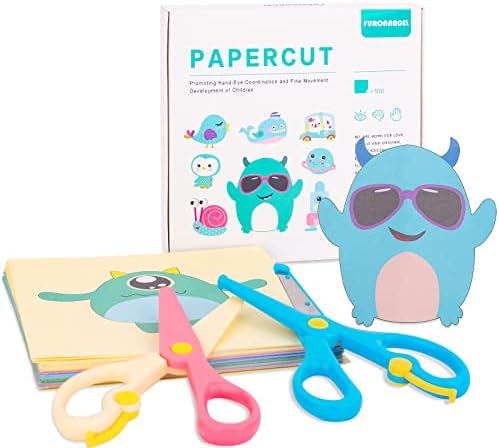 Scissor Skills Activity Book For Kids Ages 3-5,Paper Cutting...