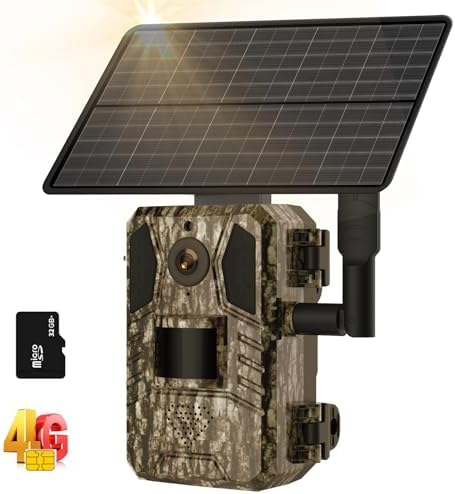 ZTGOJ Cellular Trail Cameras with Night Vision Motion Activa...